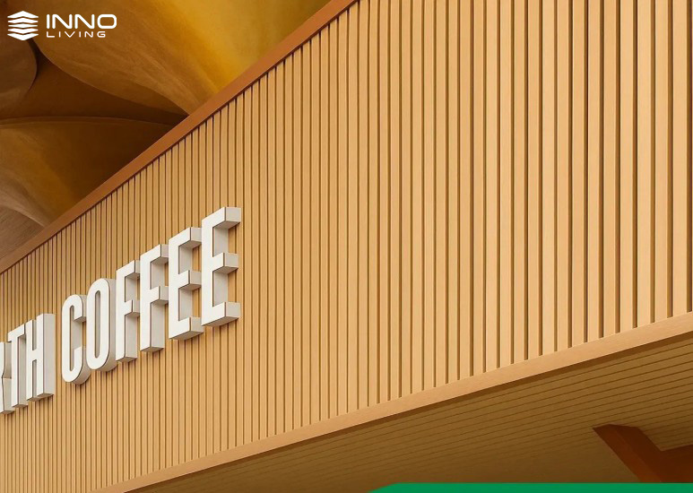 Biển hiệu bằng gỗ nhựa ngoài trời