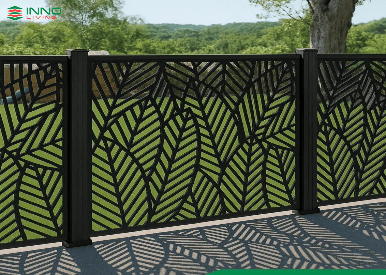 Báo giá làm 20+ mẫu hàng rào gỗ nhựa ngoài trời bền đẹp năm 2024 4 Hàng rào gỗ nhựa ngoài trời