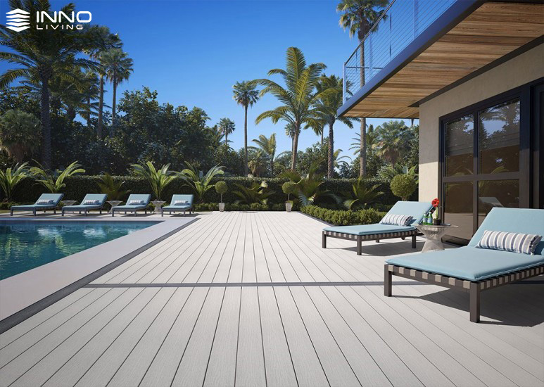 Sàn gỗ nhựa ngoài trời