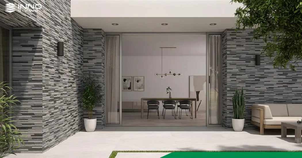 Gạch ốp tường làm từ nhiều chất liệu, giúp trang trí, bảo vệ tường khỏi các tác động bên ngoài