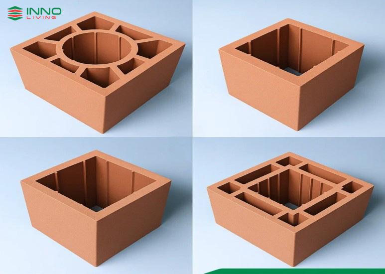 Cột gỗ nhựa ngoài trời