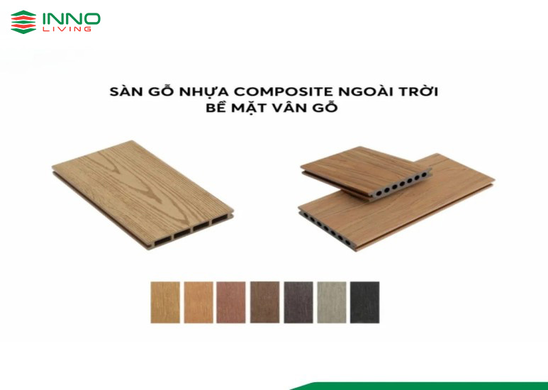Top 4 Mẫu Sàn Gỗ Nhựa Composite Ngoài Trời Tốt Nhất Hiện Nay 7 Sàn gỗ nhựa composite ngoài trời bề mặt vân gỗ