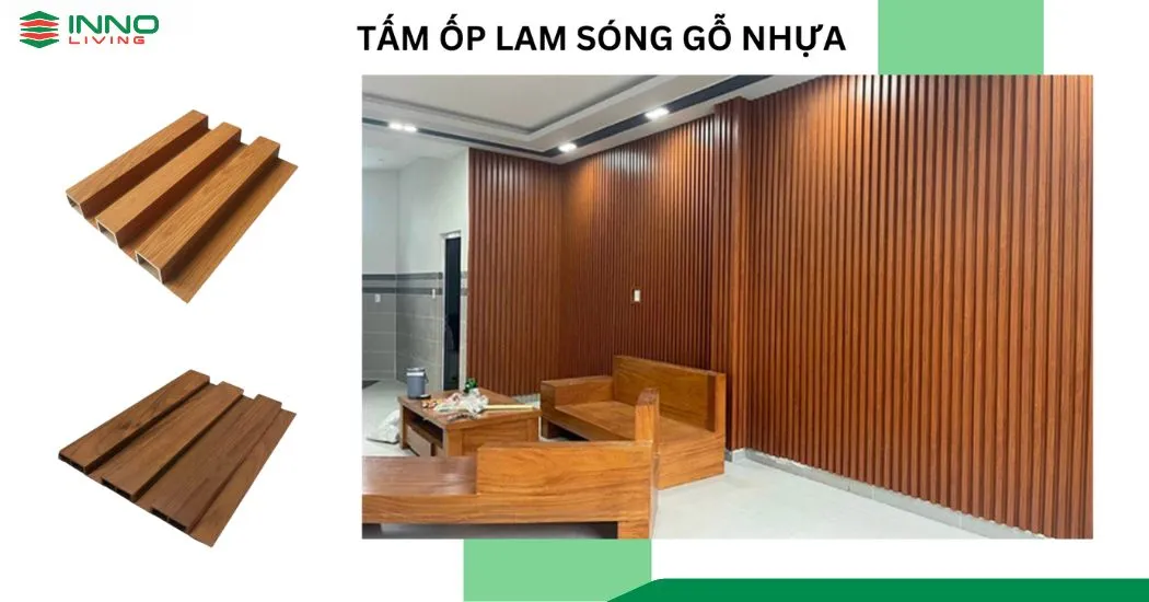 Tấm ốp lam sóng là một trong các vật liệu ốp tường sang trọng được nhiều người yêu thích Tấm ốp lam sóng là một trong các vật liệu ốp tường sang trọng được nhiều người yêu thích