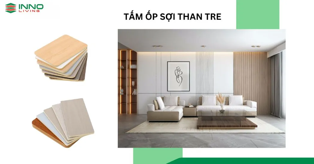 Tấm ốp sợi than tre Tấm ốp sợi than tre