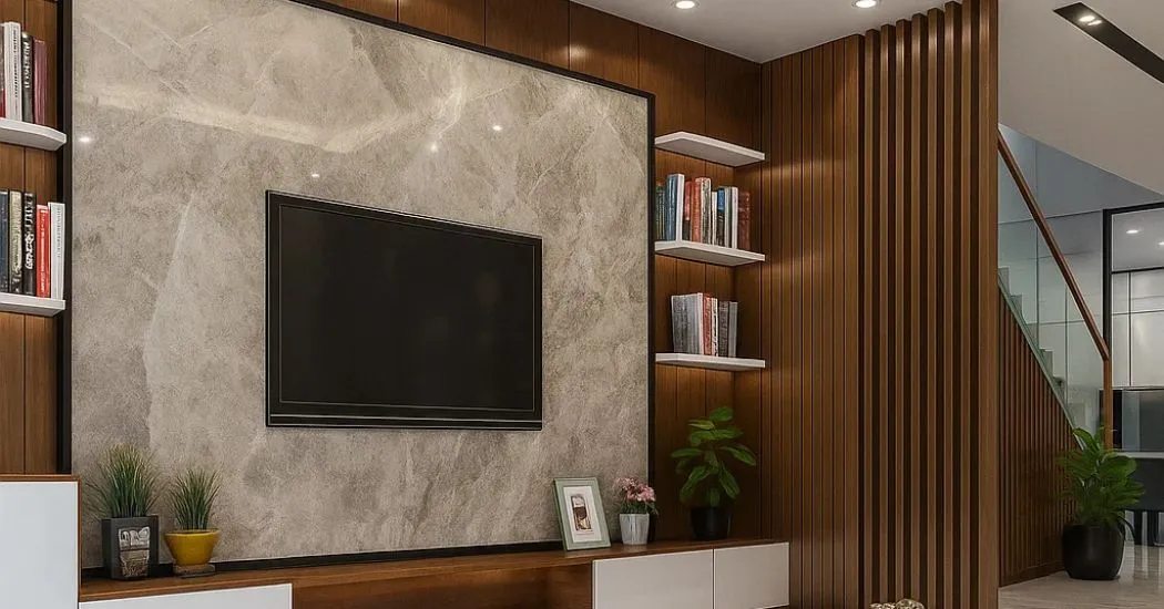 5 Vật Liệu Ốp Tường Sang Trọng Cho Phòng Khách