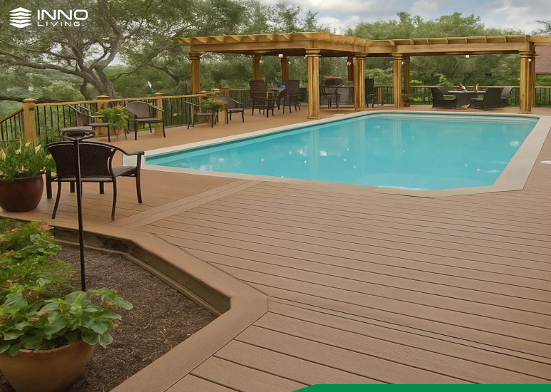 Sàn gỗ nhựa sân thượng