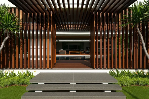 Lam Che Nắng Gỗ Nhựa