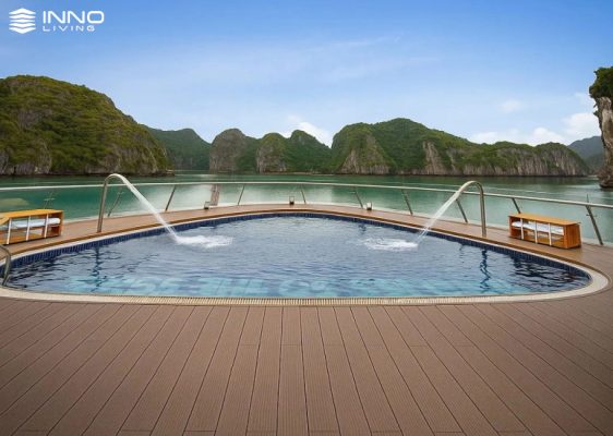 Sàn gỗ nhựa composite cho du thuyền