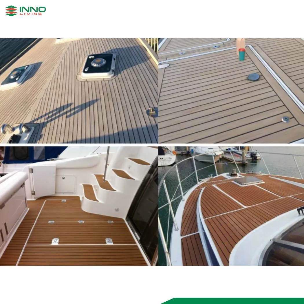 Cấu tạo của sàn gỗ nhựa composite cho du thuyền Cấu tạo của sàn gỗ nhựa composite cho du thuyền