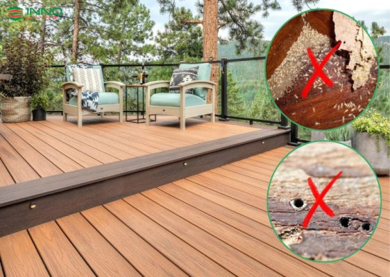 Gỗ nhựa ngoài trời