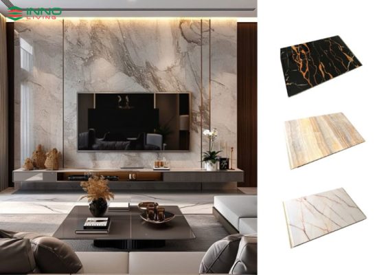 Tấm ốp Nano vân đá