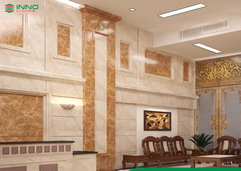 Cách Phối Màu Tấm Ốp Nano Vân Đá Để Không Gian Đẹp Như Khách Sạn 5 Sao 3 Tấm ốp Nano vân đá