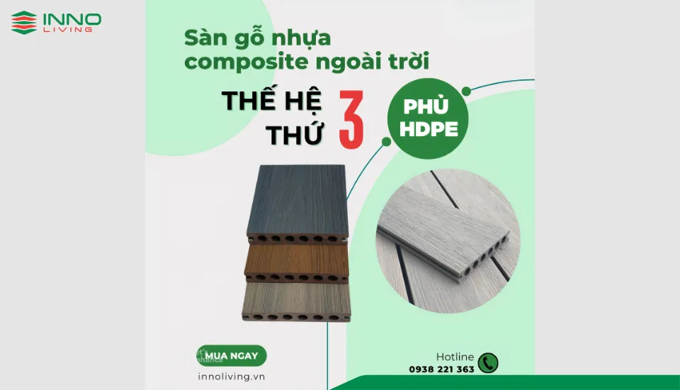 Sàn Gỗ Nhựa Ngoài Trời Có Bị Bạc Màu Không? 5 Sàn gỗ nhựa ngoài trời