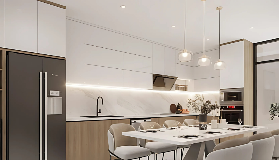 Tấm Nhựa Ốp Tường Bếp