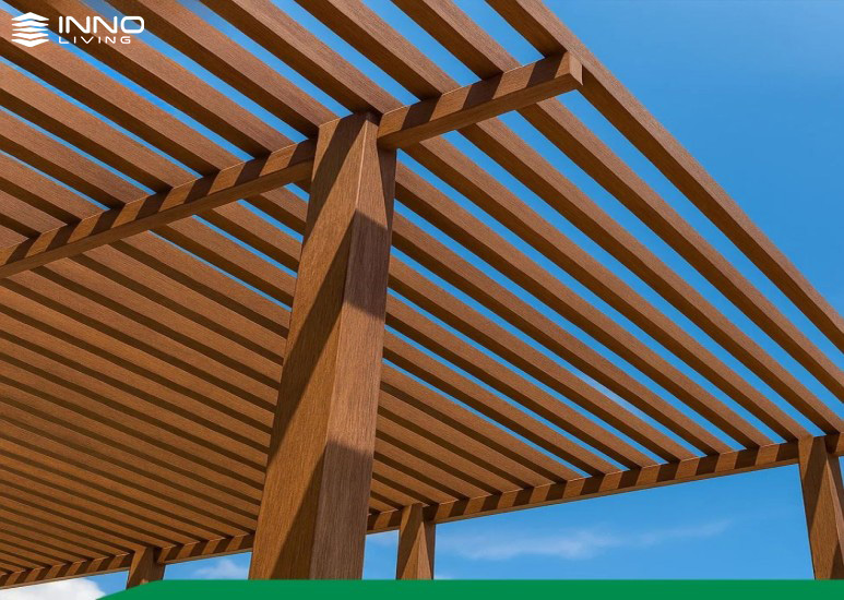 Kích thước lam gỗ nhựa ngoài trời