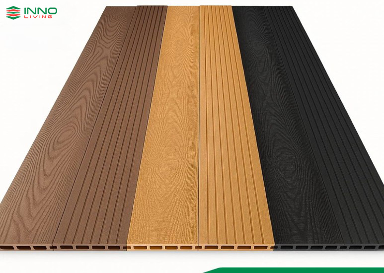 Kích thước lam gỗ nhựa ngoài trời