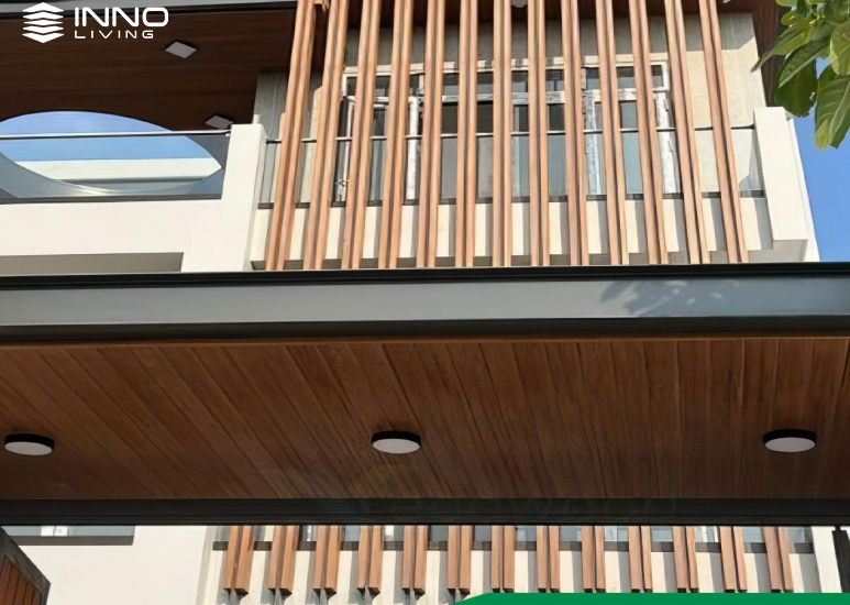 Gỗ nhựa ngoài trời