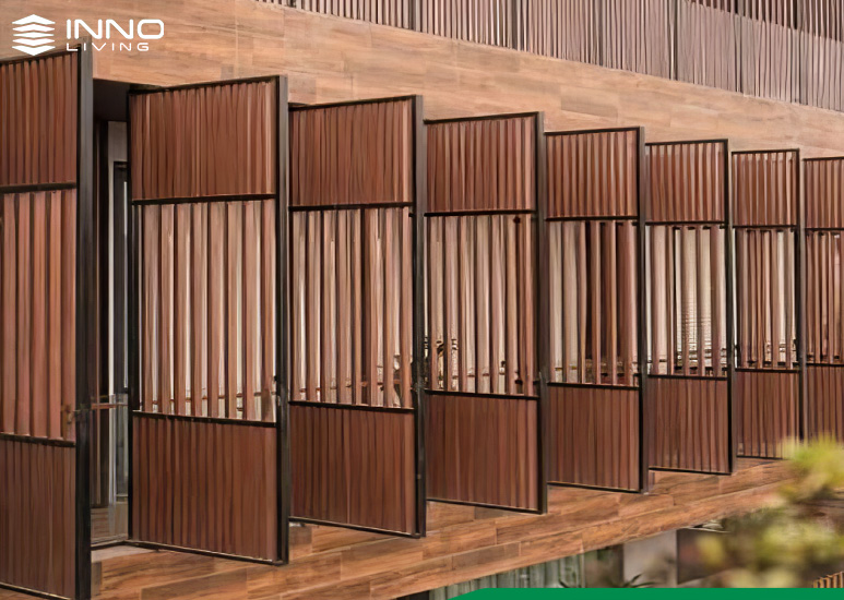 Gỗ nhựa ngoài trời