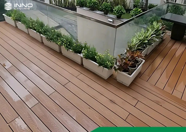 Gỗ Nhựa Ngoài Trời – Giải Pháp Vật Liệu Bền Vững, Thẩm Mỹ Cho Không Gian Sống Hiện Đại 2 Gỗ nhựa ngoài trời