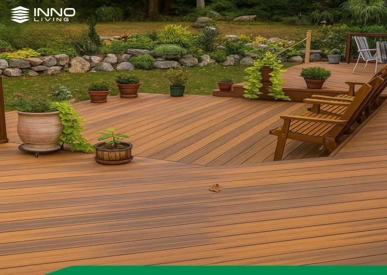 Kích thước gỗ nhựa ngoài trời
