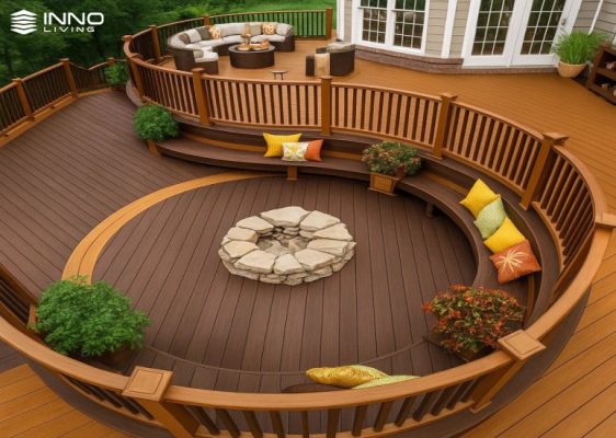 Kích thước gỗ nhựa ngoài trời