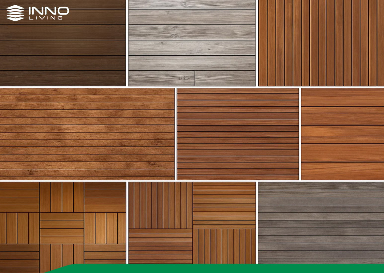 Map gỗ nhựa ngoài trời