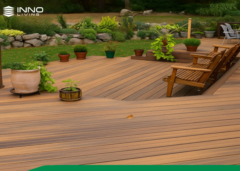 Map gỗ nhựa ngoài trời