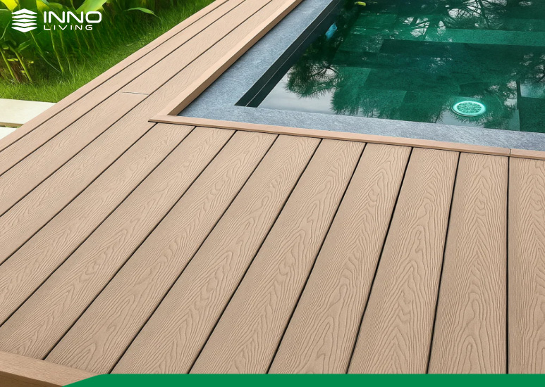 Map gỗ nhựa ngoài trời