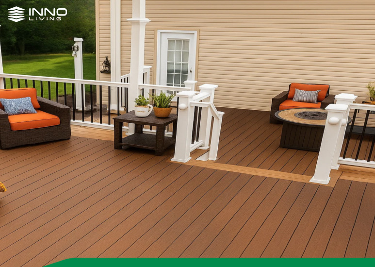 Map gỗ nhựa ngoài trời