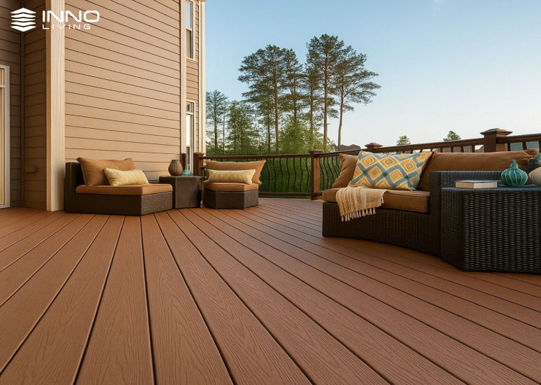 Map gỗ nhựa ngoài trời