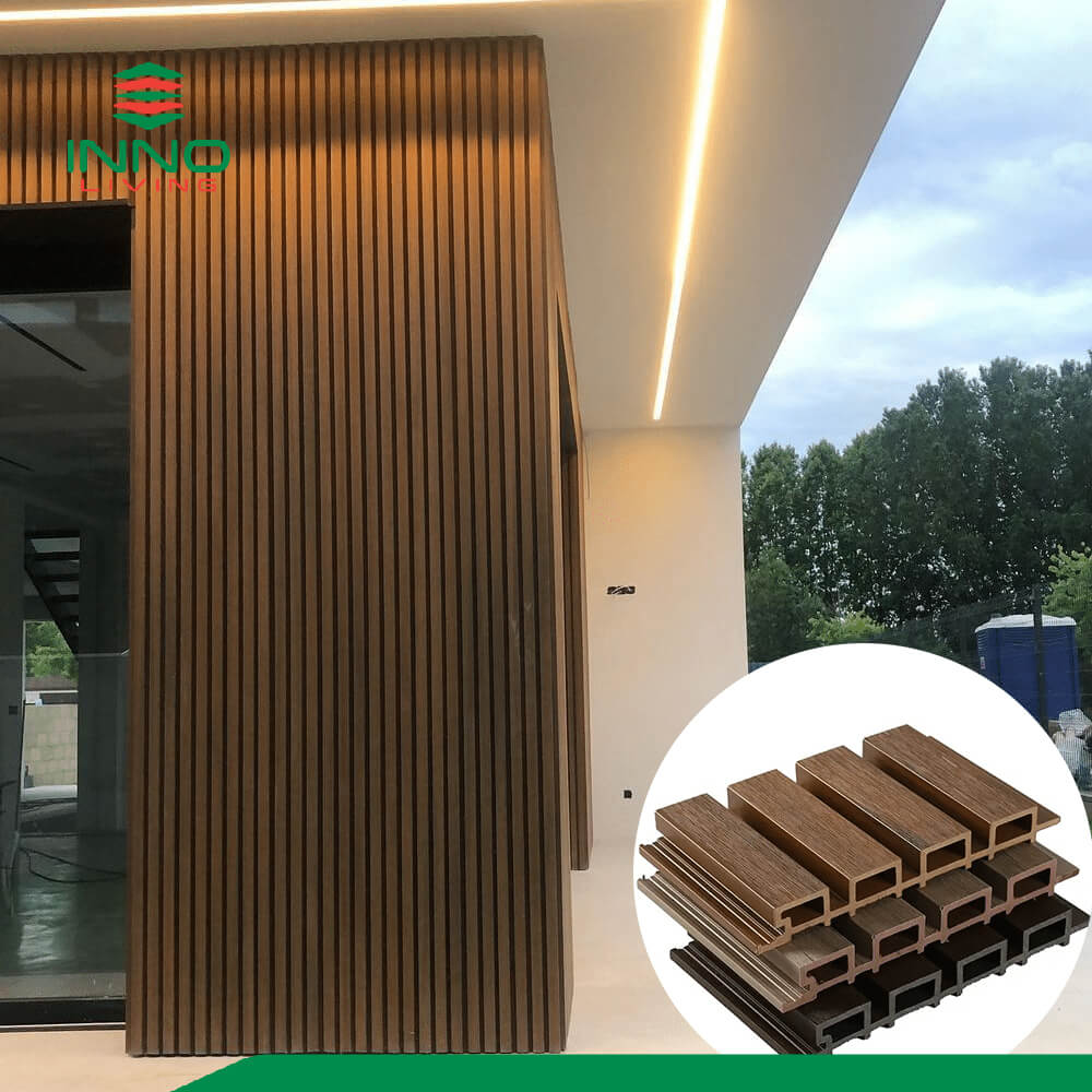 Bạn có thể sử dụng sản phẩm để làm vách bên ngoài những tòa nhà để tăng tính thẩm mỹ
