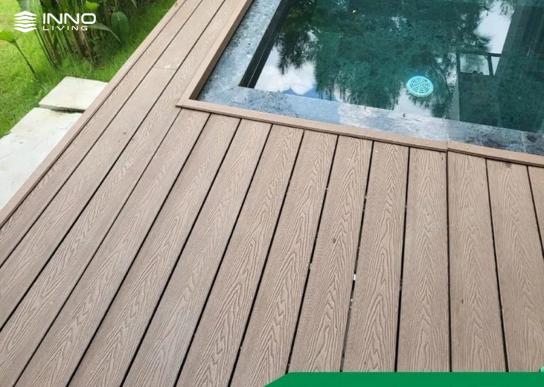 Sàn gỗ nhựa ngoài trời