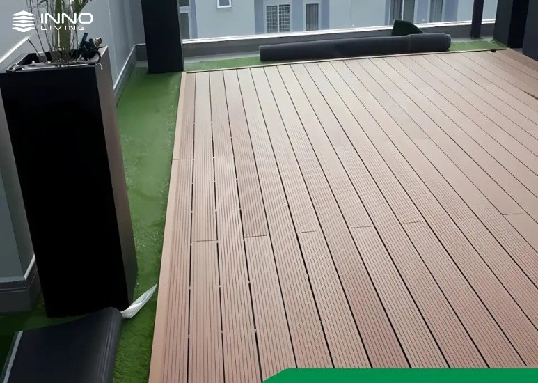 Sàn gỗ nhựa ngoài trời