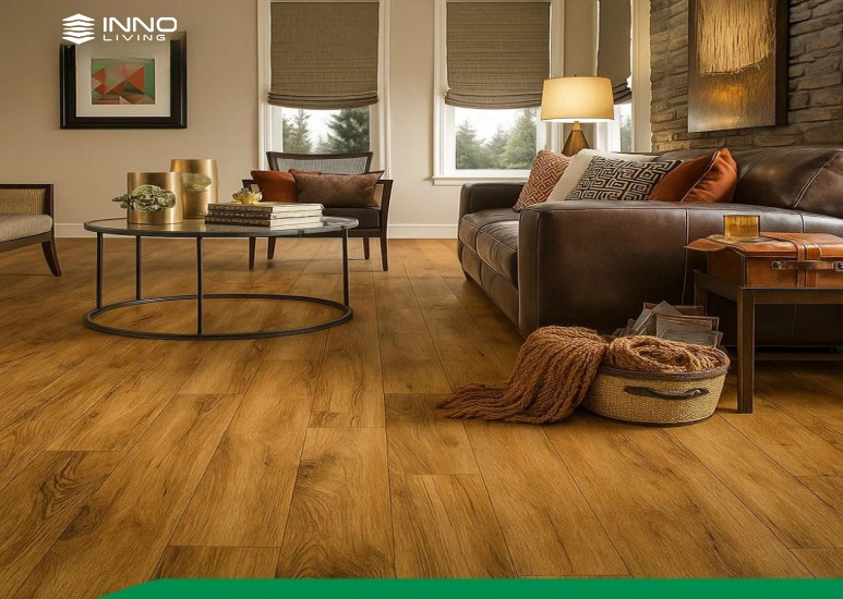 Sàn gỗ nhựa trong nhà