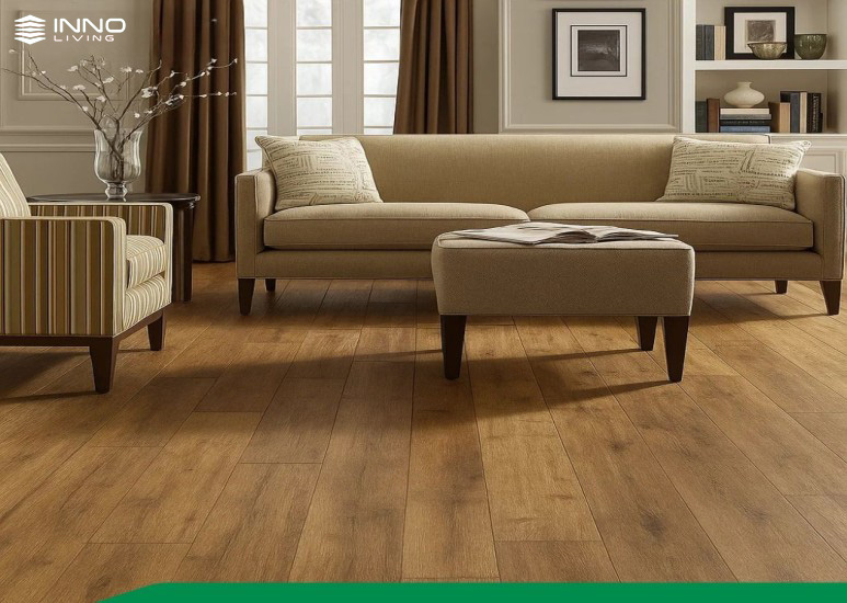 Sàn gỗ nhựa trong nhà