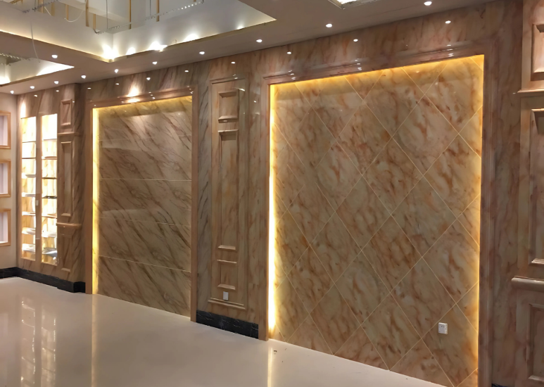 Tấm ốp đá hoa cương PVC