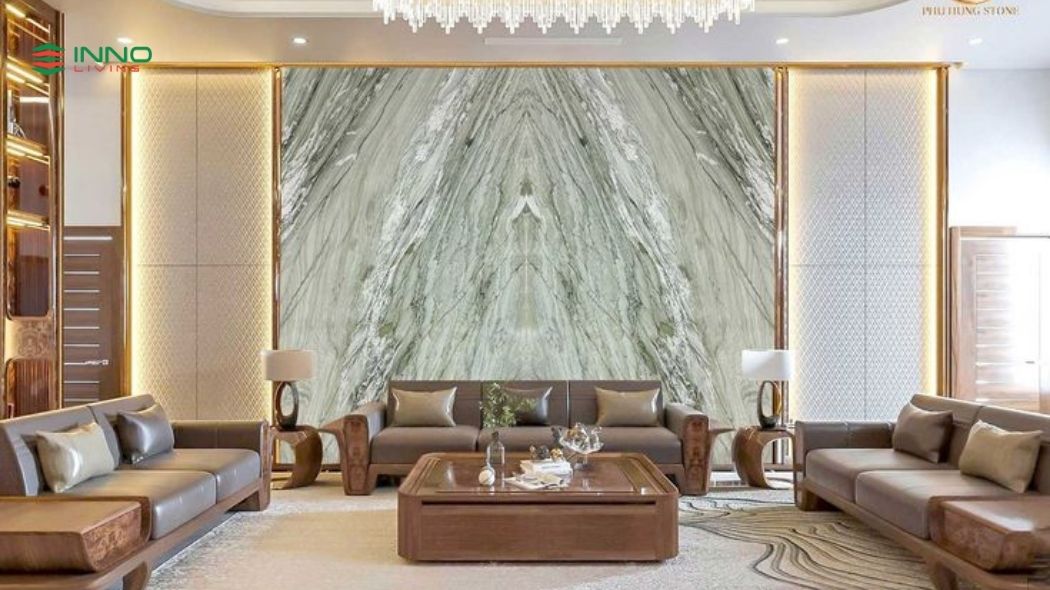 8 mẫu tấm ốp tường phòng khách, ốp trần đẹp 2025 3 8 mẫu tấm ốp tường phòng khách, ốp trần đẹp dẫn đầu xu hướng 2025