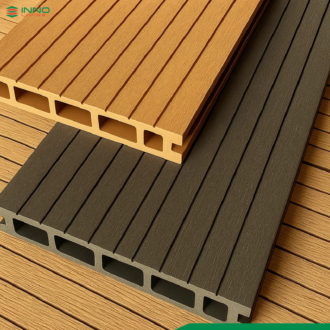 Sàn gỗ nhựa ngoài trời rất được ưa chuộng trong thi công