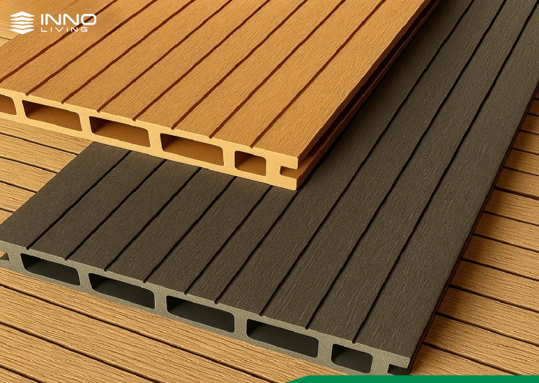 Thi công sàn gỗ nhựa ngoài trời