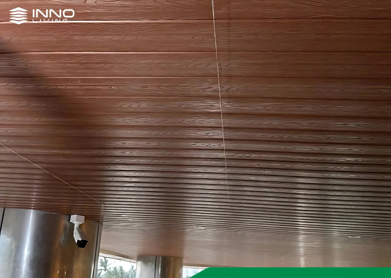 5 Ưu Điểm Vượt Trội Của Trần Gỗ Nhựa Ngoài Trời Tại INNOliving 4 Trần gỗ nhựa ngoài trời