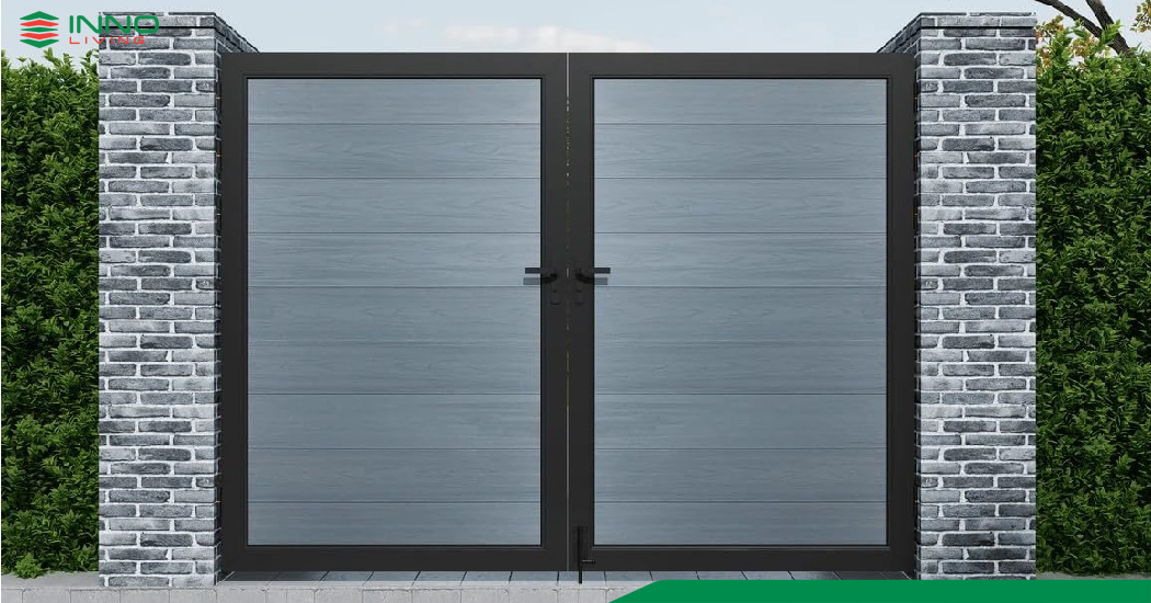 Cổng - Hàng rào nhựa giả gỗ là xu hướng xây dựng bền vững hiện nay Cổng - Hàng rào nhựa giả gỗ là xu hướng xây dựng bền vững hiện nay