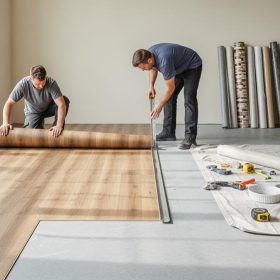 Sàn vinyl cuộn là gì? Ưu điểm và ứng dụng nổi bật