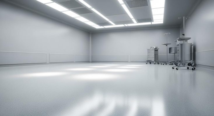 Sàn vinyl phòng mổ kháng khuẩn, chống tĩnh điện hiệu quả