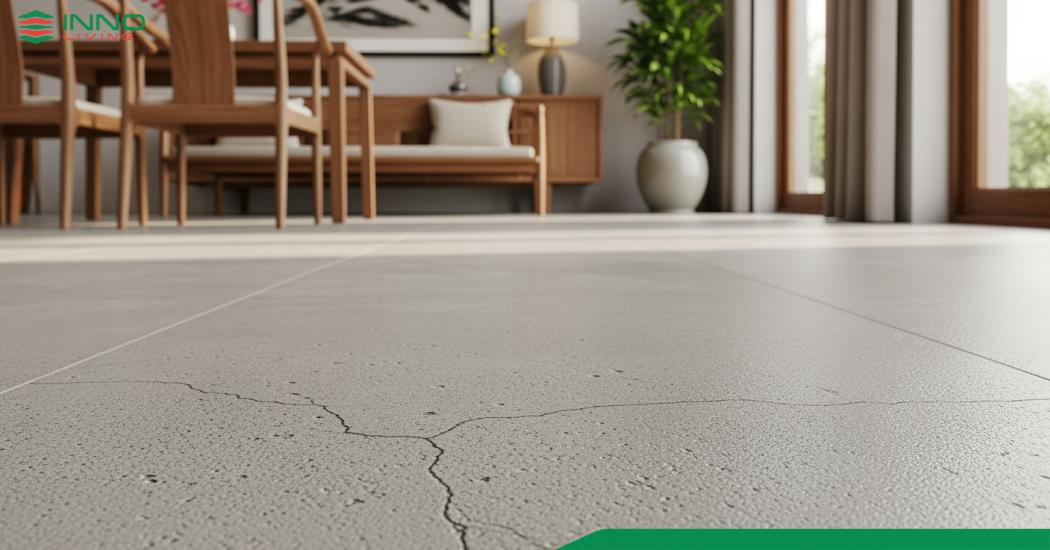 Cấu tạo và chất liệu của sàn vinyl vân bê tông Cấu tạo và chất liệu của sàn vinyl vân bê tông
