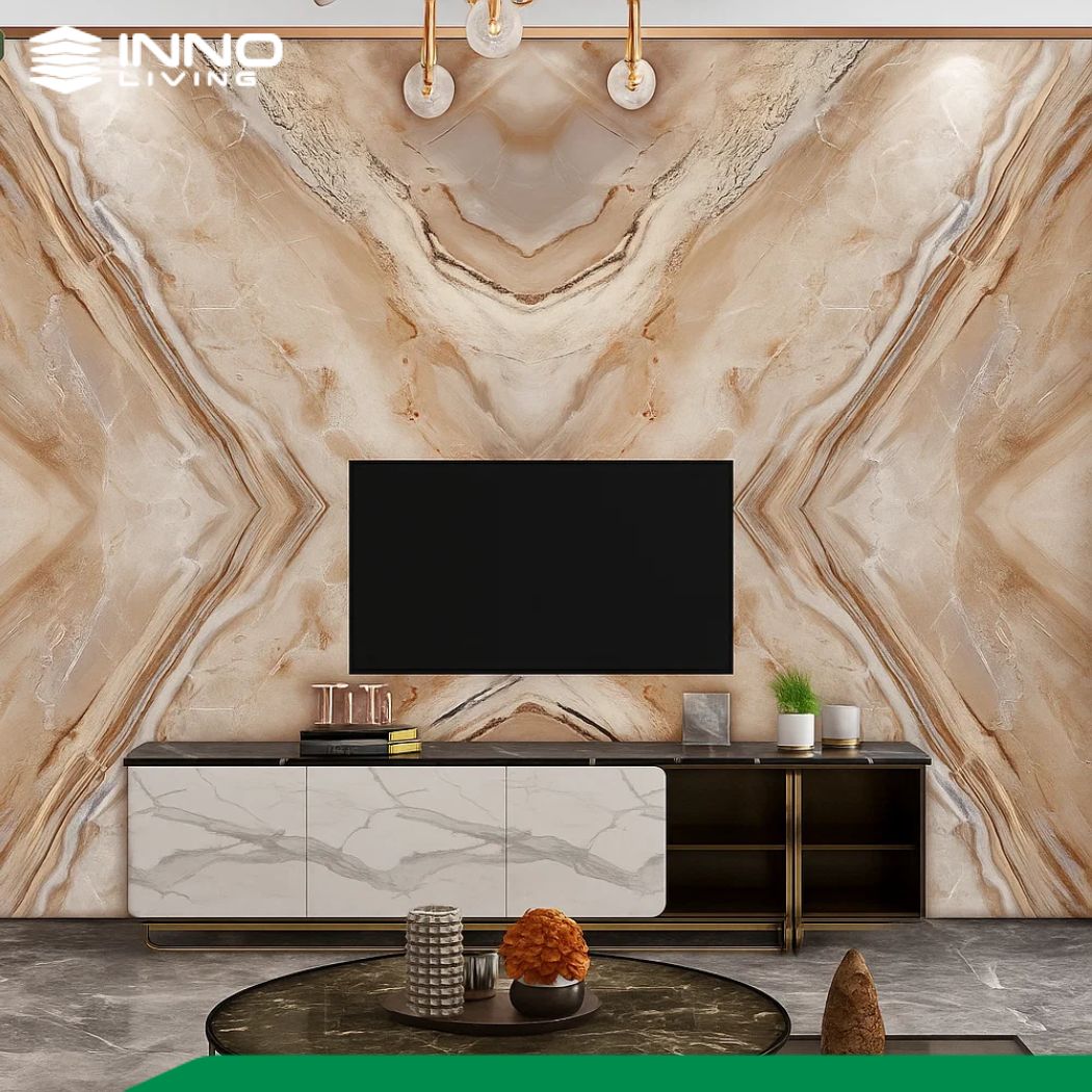 Đây là một loại vật liệu ốp lát tiên tiến được sản xuất chủ yếu từ Polivinyl Clorua (PVC) kết hợp với bột đá và các chất phụ gia Đây là một loại vật liệu ốp lát tiên tiến được sản xuất chủ yếu từ Polivinyl Clorua (PVC) kết hợp với bột đá và các chất phụ gia