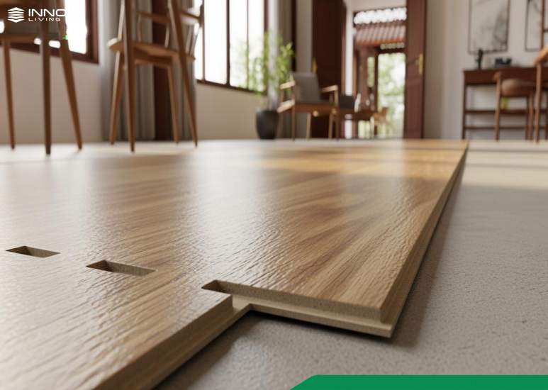 Sàn vinyl hèm khóa