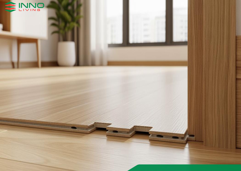 Sàn vinyl hèm khóa