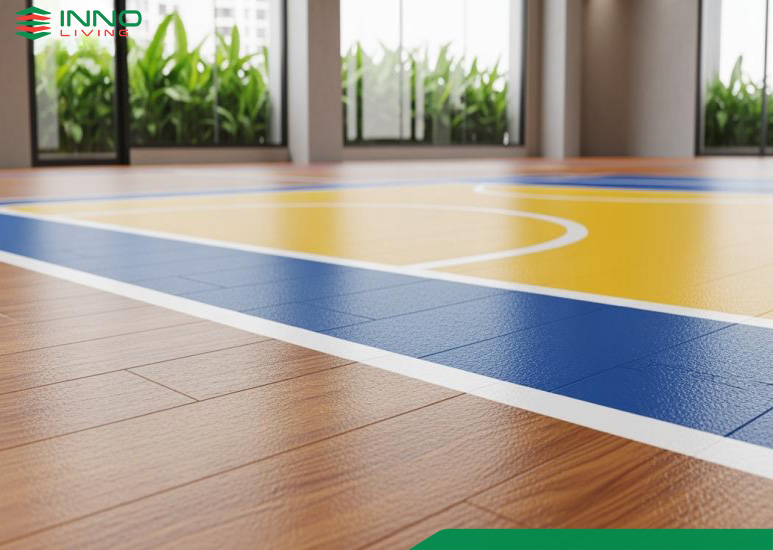 Sàn vinyl thể thao