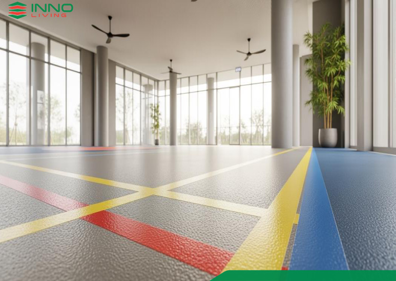 Sàn vinyl thể thao