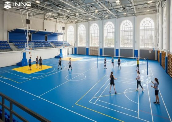 Sàn vinyl thể thao